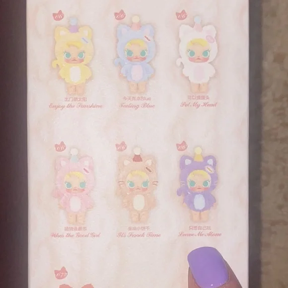 Leave Me Alone- Pop Mart Baby Molly Pocket Friends Vinyl Plush Pendant - Picture 2 of 7